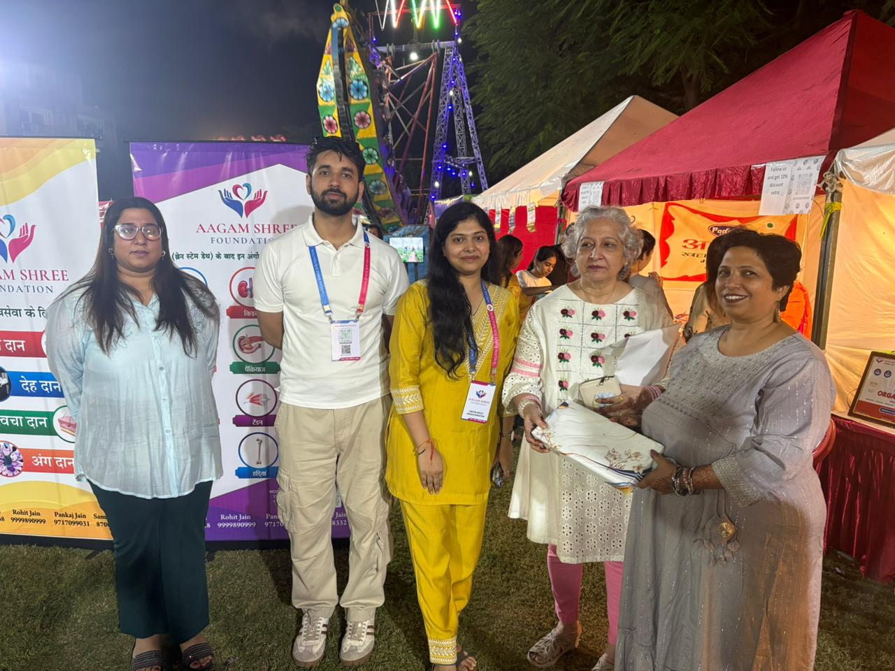Organ Donation Awareness Camp at Diwali Mela, Max Heights